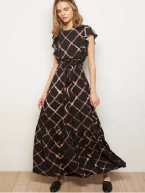 THE ODELLS Tie Dye Influencer Maxi Dress S